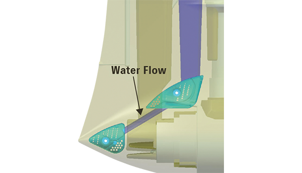 Diagram of TWO-WAY WATER INLET