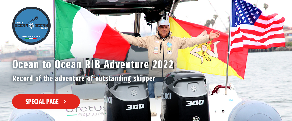 Sergio Davì’s Ocean to Ocean RIB Adventure 2022 Record of the adventure of outstanding skipper