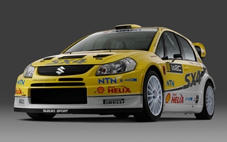 2008_Suzuki enters the FIA WRC rally.