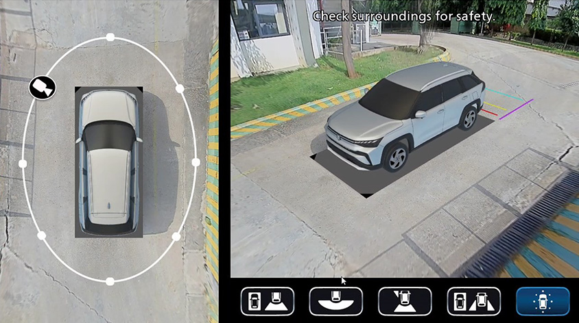 Across-360-view-camera-display