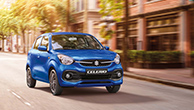 Blue-Suzuki-Celerio-running-in-a-town