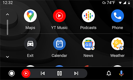 Android-Auto-screen