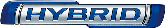 Hybrid logo