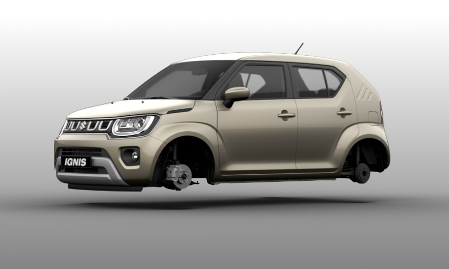 Nouveau modèle Suzuki Ignis Hybrid, Configurateur