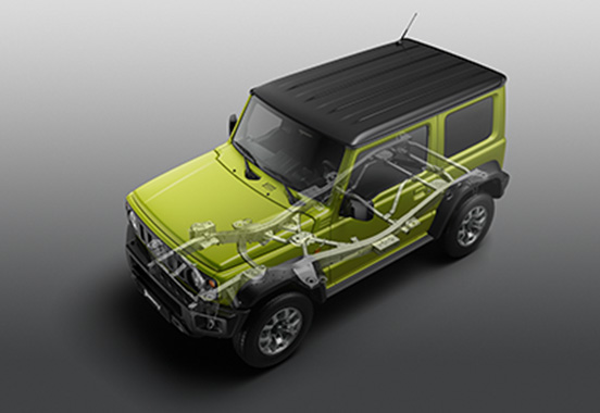 Multi-Mount Frontaufnahme Für Suzuki Jimny Gj Ab 2019, Inkl. Abdeckung —  thegreenmonkey