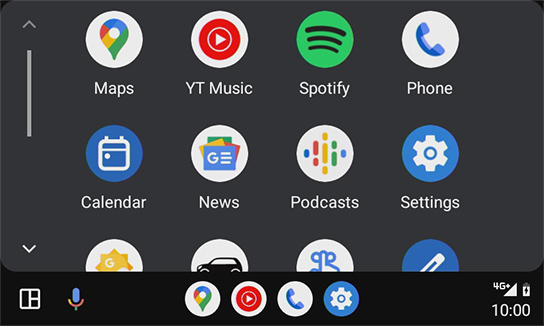 Android-Auto-screen