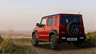 Jimny-5door-parked-in-the-wildness