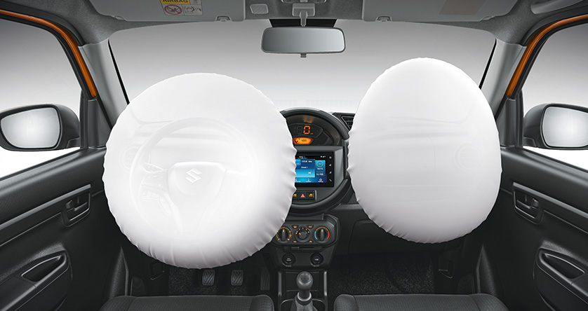 Airbags opened