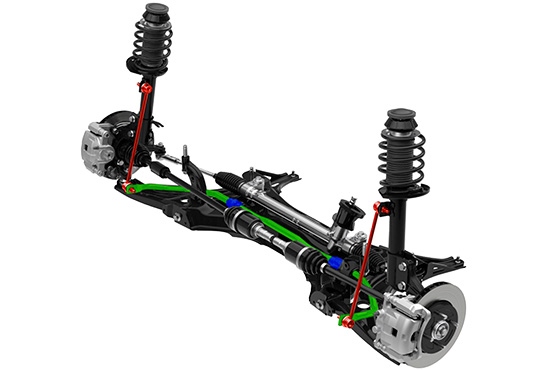 Swift-front-suspension