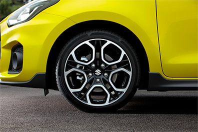 Swift-Sport-left-front-wheel-arch-close-up