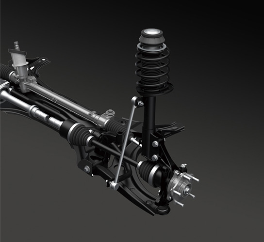 front-struts-suspension