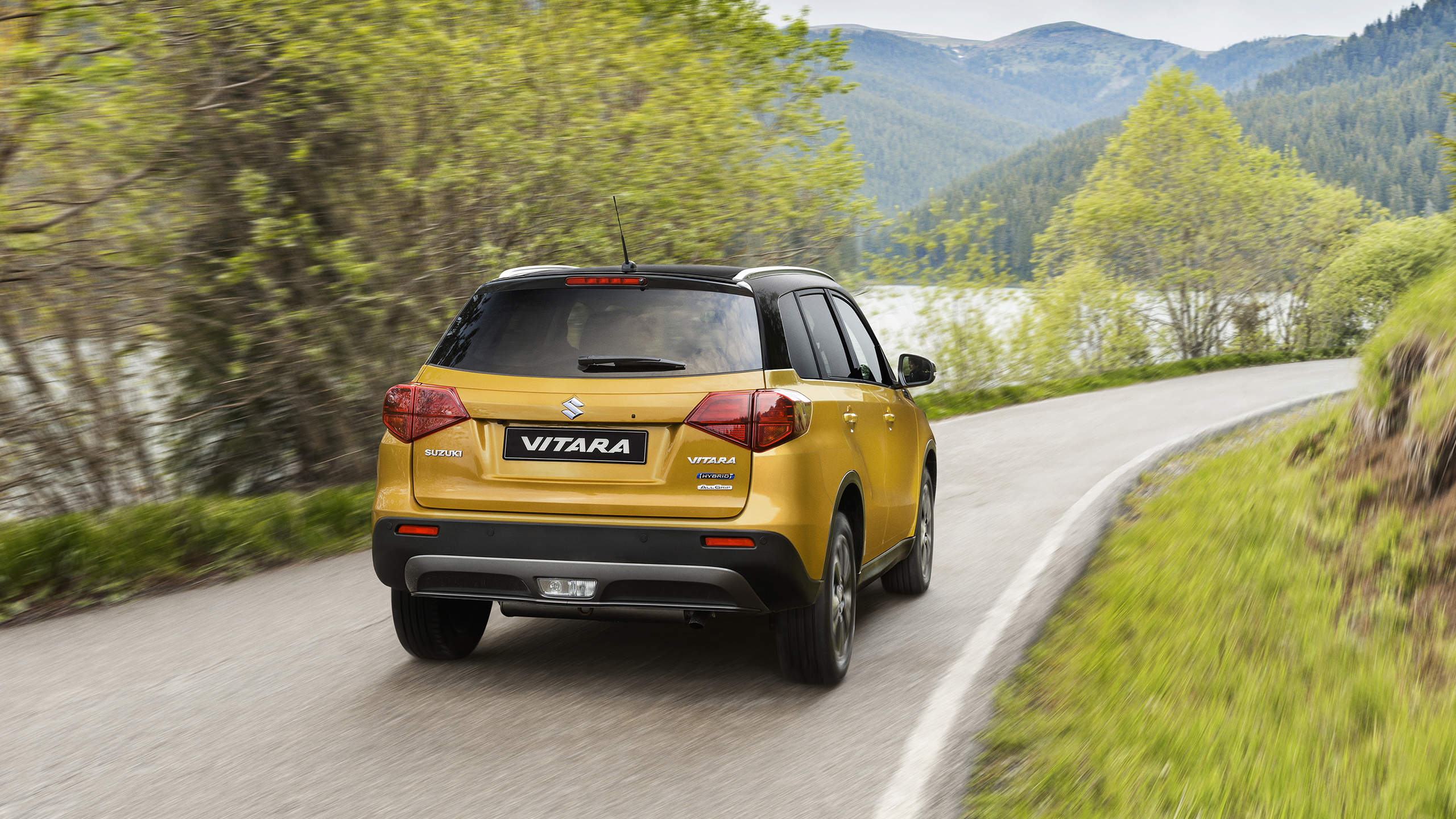 VITARA-parked-near-lake-with-luggages-loaded