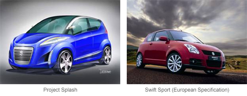 Project Splash  Swift Sport(European Specification)