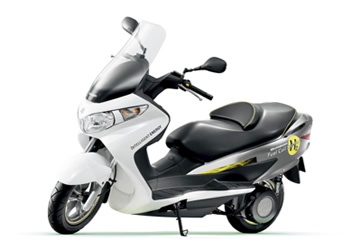 Burgman Fuel-Cell Scooter