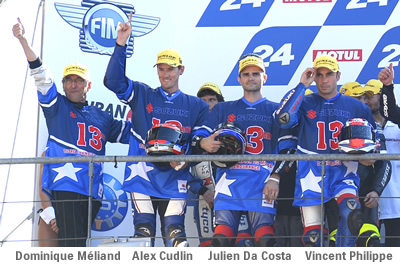 Dominique Méliand, Alex Cudlin, Julien Da Costa, Vincent Philippe