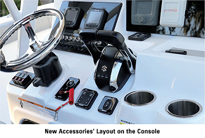 New Accessories’ Layout on the Console