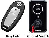  Key Fob  Vertical Switch
