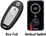 Key Fob Vertical Switch