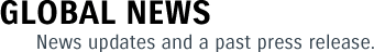 Global News News updates and a past press release. Global News News updates and a past press release.