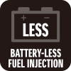 Battery less. Less fuel.