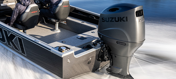 Picture of boat using DF150A