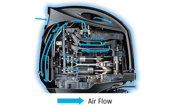 Diagram of Semi-Direct Air Intake System