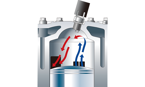 Diagram of Loop Charge Intake System