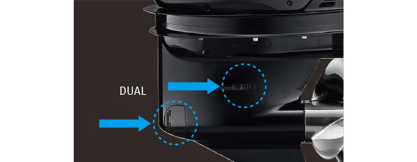 Diagram of DUAL WATER INLET