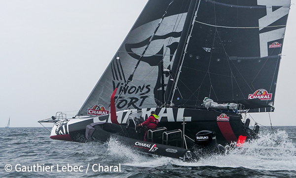 Picture of Jérémie Beyou’s Triumph in a French Sailing Race③