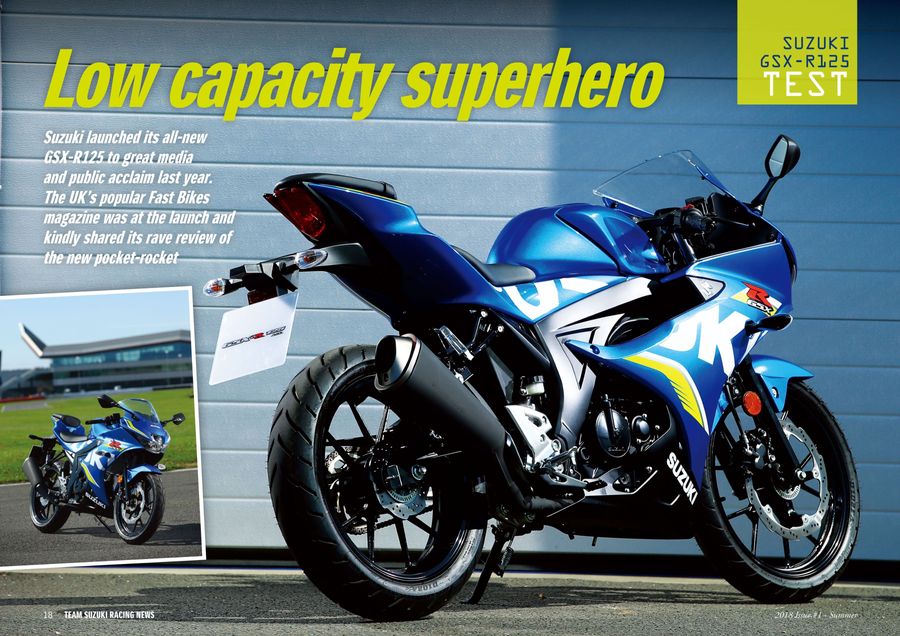 2018 SUMMER RACING MAGAZINE MOTORCYCLE Global Suzuki