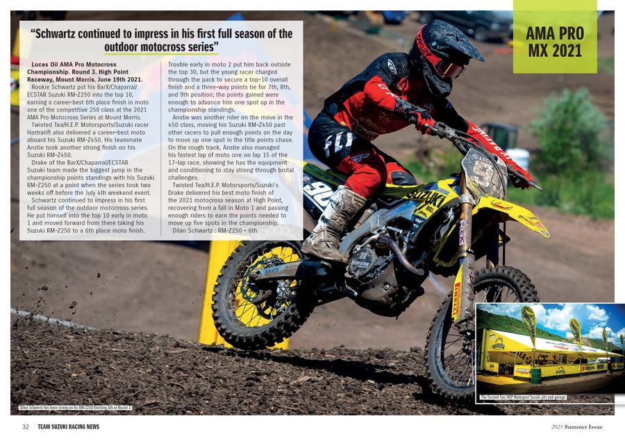 2021 SUMMER｜RACING MAGAZINE｜MOTORCYCLE｜Global Suzuki