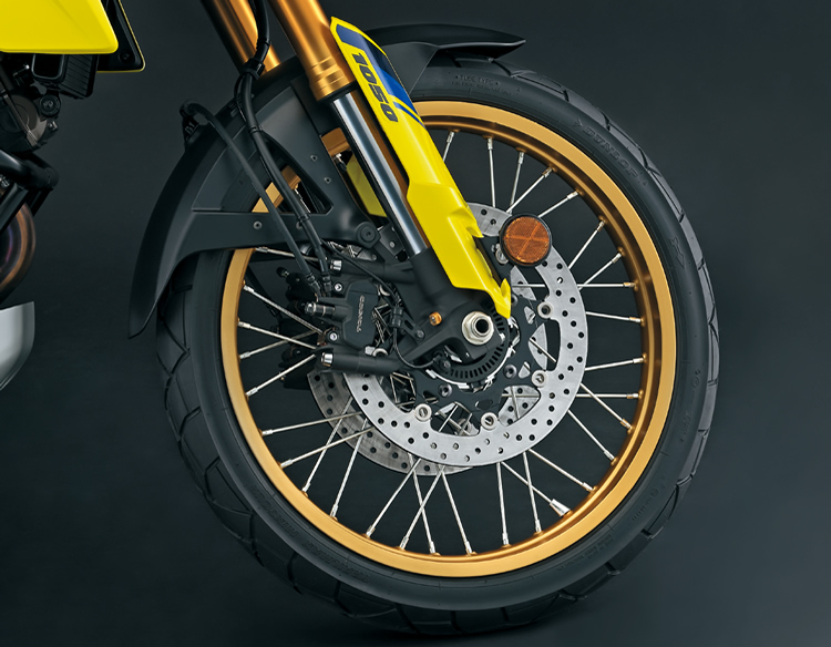 21-inch Wire Spoked Front Wheel