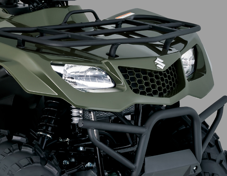 Dual 35W headlights with high and low settings