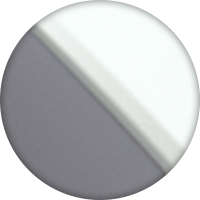 Pearl Mirage White / Metallic Mat Fibroin Gray (A8D)