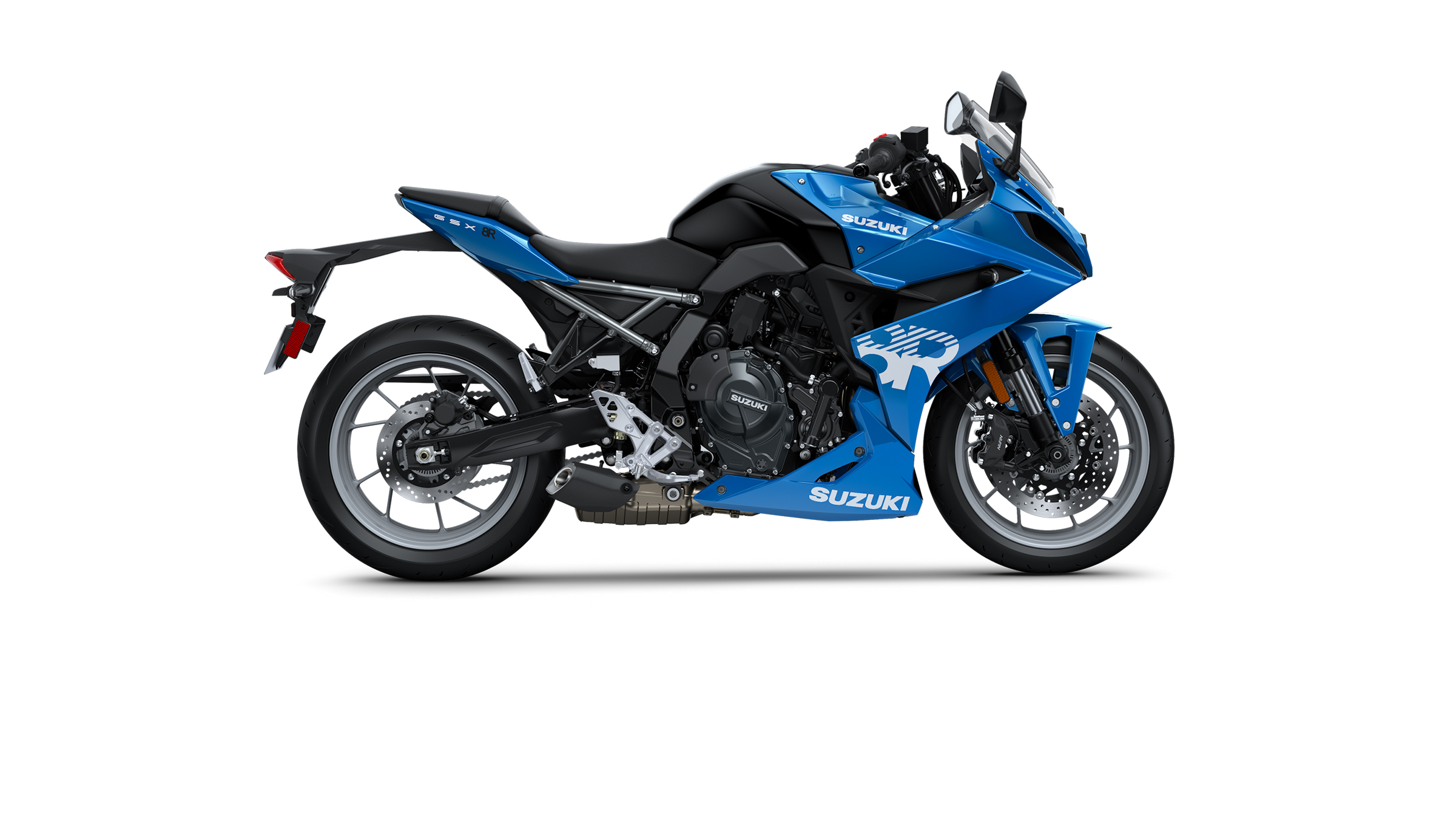 Suzuki blue motorcycle store