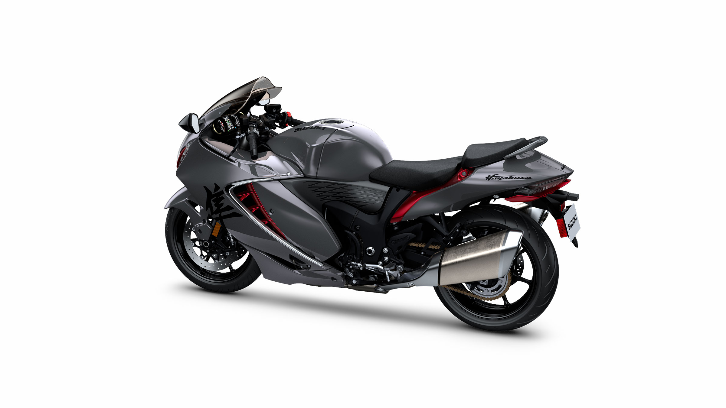 hayabusa black bike