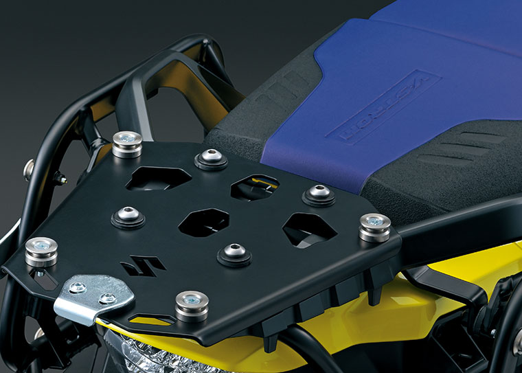 Top case carrier set for aluminium top case