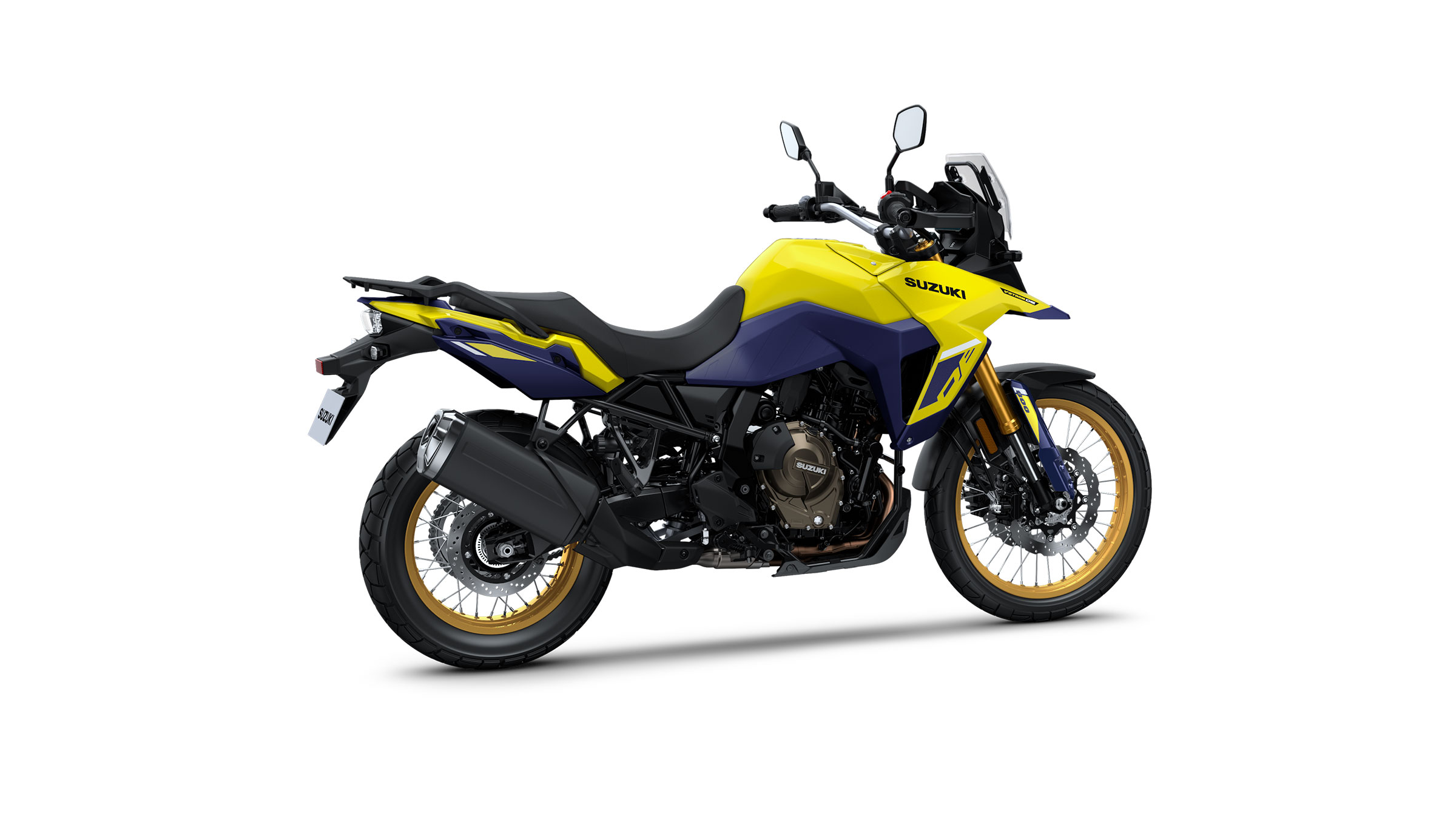Vストローム250ABS 2023年式 カウリング ボデーアッパ(イエロー