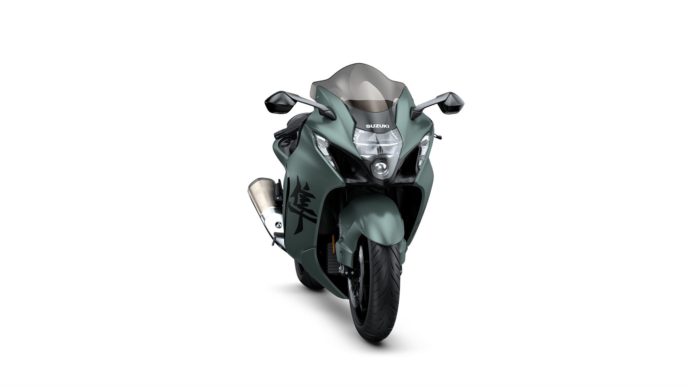 Hayabusa bike green colour discount
