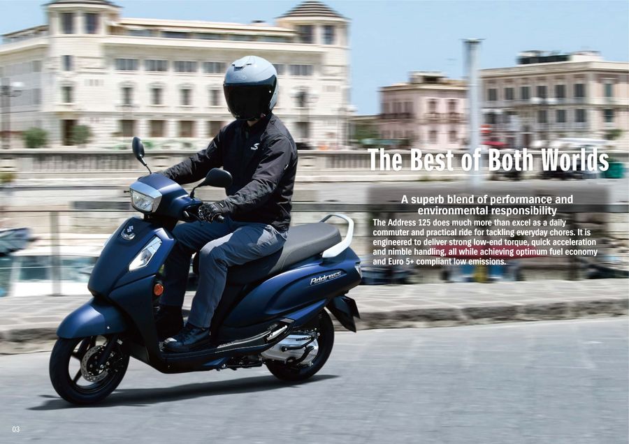 Address125_M6_Product_Information｜Suzuki