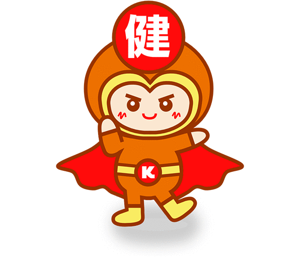 Health management character Captain Kenta