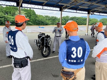 Motorcycle safety riding special instructor training course