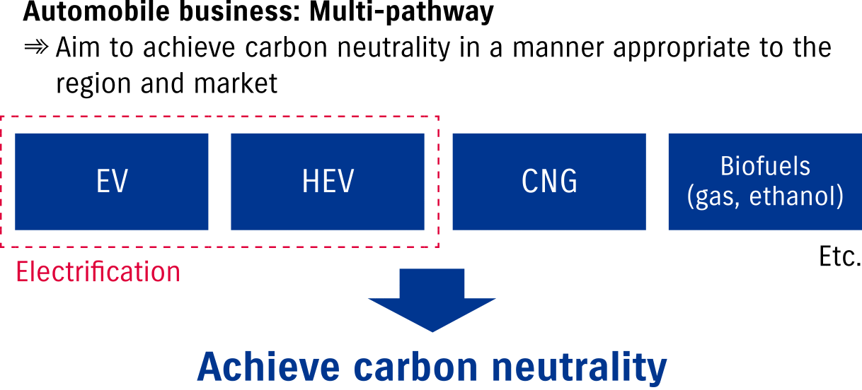 Automobile business: Multi-pathway